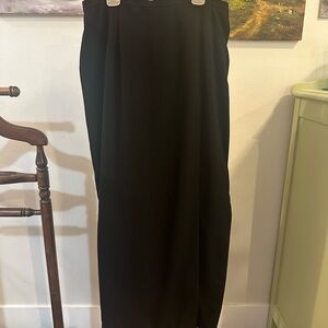 Nordstrom Elegant Black Pencil Skirt